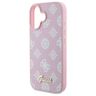 Guess GUHMP16SPGPYSP iPhone 16 6.1" różowy/pink hardcase Peony Script MagSafe na NearMe.pl