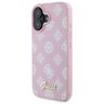 Guess GUHMP16SPGPYSP iPhone 16 6.1" różowy/pink hardcase Peony Script MagSafe na NearMe.pl
