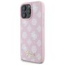 Guess GUHMP16XPGPYSP iPhone 16 Pro Max 6.9" różowy/pink hardcase Peony Script MagSafe na NearMe.pl