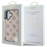 Guess GUHMP16SPGPYSW iPhone 16 6.1" brązowy/brown hardcase Peony Script MagSafe na NearMe.pl