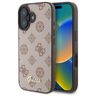 Guess GUHMP16SPGPYSW iPhone 16 6.1" brązowy/brown hardcase Peony Script MagSafe na NearMe.pl
