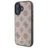 Guess GUHMP16SPGPYSW iPhone 16 6.1" brązowy/brown hardcase Peony Script MagSafe na NearMe.pl