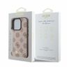 Guess GUHMP16LPGPYSW iPhone 16 Pro 6.3" brązowy/brown hardcase Peony Script MagSafe na NearMe.pl