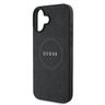 Guess GUHMP16MPSAPSMEK iPhone 16 Plus 6.7" czarny/black hardcase Saffiano Peony Classic Logo MagSafe na NearMe.pl