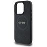 Guess GUHMP16LPSAPSMEK iPhone 16 Pro 6.3" czarny/black hardcase Saffiano Peony Classic Logo MagSafe na NearMe.pl