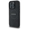 Guess GUHMP16LPSAPSMEK iPhone 16 Pro 6.3" czarny/black hardcase Saffiano Peony Classic Logo MagSafe na NearMe.pl