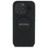 Guess GUHMP16LPSAPSMEK iPhone 16 Pro 6.3" czarny/black hardcase Saffiano Peony Classic Logo MagSafe na NearMe.pl