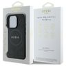 Guess GUHMP16XPSAPSMEK iPhone 16 Pro Max 6.9" czarny/black hardcase Saffiano Peony Classic Logo MagSafe na NearMe.pl