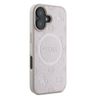 Guess GUHMP16MPSAPSMEP iPhone 16 Plus 6.7" różowy/pink hardcase Saffiano Peony Classic Logo MagSafe na NearMe.pl
