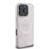 Guess GUHMP16LPSAPSMEP iPhone 16 Pro 6.3" różowy/pink hardcase Saffiano Peony Classic Logo MagSafe na NearMe.pl