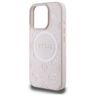 Guess GUHMP16XPSAPSMEP iPhone 16 Pro Max 6.9" różowy/pink hardcase Saffiano Peony Classic Logo MagSafe na NearMe.pl
