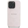 Guess GUHMP16XPSAPSMEP iPhone 16 Pro Max 6.9" różowy/pink hardcase Saffiano Peony Classic Logo MagSafe na NearMe.pl