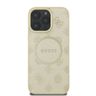 Guess GUHMP16LPSAPSMED iPhone 16 Pro 6.3" złoty/gold hardcase Saffiano Peony Classic Logo MagSafe na NearMe.pl