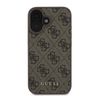 Guess GUHCP16SG4GFBR iPhone 16 6.1" brązowy/brown hardcase 4G Classic na NearMe.pl