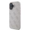 Guess GUHCP16SG4GFPI iPhone 16 6.1" różowy/pink hardcase 4G Classic na NearMe.pl