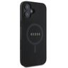 Guess GUHMP16MPSAHMCK iPhone 16 Plus6.7" czarny/black hardcase Saffiano Classic Logo MagSafe na NearMe.pl