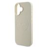 Guess GUHMP16SPGHSMME iPhone 16 beżowy/beige hardcase Grained Ring MagSafe na NearMe.pl