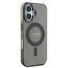 Guess GUHMP16SPFTDTEK iPhone 16 6.1" czarny/black hardcase IML Rhinestones MagSafe na NearMe.pl