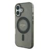 Guess GUHMP16SPFTDTEK iPhone 16 6.1" czarny/black hardcase IML Rhinestones MagSafe na NearMe.pl