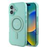Guess GUHMP16MPFTDTEN iPhone 16 Plus 6.7" zielony/green hardcase IML Rhinestones MagSafe na NearMe.pl