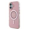 Guess GUHMP16SPFTDTEP iPhone 16 6.1" różowy/pink hardcase IML Rhinestones MagSafe na NearMe.pl
