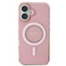 Guess GUHMP16SPFTDTEP iPhone 16 6.1" różowy/pink hardcase IML Rhinestones MagSafe na NearMe.pl