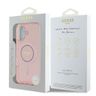 Guess GUHMP16MPFTDTEP iPhone 16 Plus 6.7" różowy/pink hardcase IML Rhinestones MagSafe na NearMe.pl