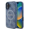 Guess GUHMP16SG4GFRB iPhone 16 niebieski/blue hardcase 4G Ring Classic Logo MagSafe na NearMe.pl