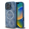 Guess GUHMP16LG4GFRB iPhone 16 Pro6.3" niebieski/blue hardcase 4G Ring Classic Logo MagSafe na NearMe.pl