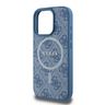 Guess GUHMP16LG4GFRB iPhone 16 Pro6.3" niebieski/blue hardcase 4G Ring Classic Logo MagSafe na NearMe.pl