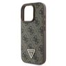 Guess GUHCP16XP4TDPW iPhone 16 Pro Max6.9" brązowy/brown hardcase Leather 4G Triangle Strass na NearMe.pl