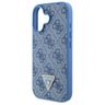 Guess GUHCP16SP4TDPB iPhone 16 6.1" niebieski/blue hardcase Leather 4G Triangle Strass na NearMe.pl