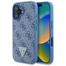 Guess GUHCP16SP4TDPB iPhone 16 6.1" niebieski/blue hardcase Leather 4G Triangle Strass na NearMe.pl