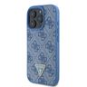 Guess GUHCP16LP4TDPB iPhone 16 Pro 6.3" niebieski/blue hardcase Leather 4G Triangle Strass na NearMe.pl
