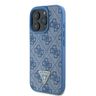 Guess GUHCP16XP4TDPB iPhone 16 Pro Max6.9" niebieski/blue hardcase Leather 4G Triangle Strass na NearMe.pl