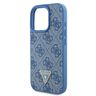 Guess GUHCP16XP4TDPB iPhone 16 Pro Max6.9" niebieski/blue hardcase Leather 4G Triangle Strass na NearMe.pl