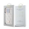 Guess GUHCP16LP4TDPP iPhone 16 Pro różowy/pink hardcase Leather 4G Triangle Strass na NearMe.pl