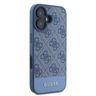 Guess GUHCP16SG4GLBL iPhone 16 niebieski/blue hardcase 4G Bottom Stripe na NearMe.pl