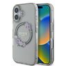 Guess GUHMP16SHFWFCK iPhone 16 6.1" czarny/black hardcase IML Flowers Wreath MagSafe na NearMe.pl