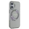 Guess GUHMP16SHFWFCK iPhone 16 6.1" czarny/black hardcase IML Flowers Wreath MagSafe na NearMe.pl