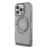 Guess GUHMP16LHFWFCK iPhone 16 Pro czarny/black hardcase IML Flowers Wreath MagSafe na NearMe.pl