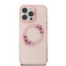 Guess GUHMP16LHFWFCP iPhone 16 Pro6.3" różowy/pink hardcase IML Flowers Wreath MagSafe na NearMe.pl