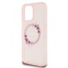 Guess GUHMP16LHFWFCP iPhone 16 Pro6.3" różowy/pink hardcase IML Flowers Wreath MagSafe na NearMe.pl