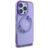 Guess GUHMP16LHFWFCU iPhone 16 Pro 6.3" fioletowy/purple hardcase IML Flowers Wreath MagSafe na NearMe.pl