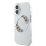 Guess GUHMP16SHFWFCT iPhone 16 przeźroczysty/transparent hardcase IML Flowers Wreath MagSafe na NearMe.pl
