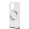 Guess GUHMP16LHFWFCT iPhone 16 Pro 6.3" przeźroczysty/transprent hardcase IML Flowers Wreath MagSafe na NearMe.pl
