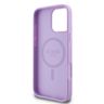Guess GUHMP16XPSAPSMEU iPhone 16 Pro Max6.9" fioletowy/purple hardcase Saffiano Peony Classic Logo MagSafe na NearMe.pl