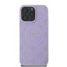 Guess GUHMP16XPSAPSMEU iPhone 16 Pro Max6.9" fioletowy/purple hardcase Saffiano Peony Classic Logo MagSafe na NearMe.pl