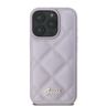 Guess GUHCP16LPSQSQSU iPhone 16 Pro jasnofioletowy/light purple hardcase Quilted Metal Logo na NearMe.pl