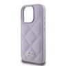 Guess GUHCP16LPSQSQSU iPhone 16 Pro jasnofioletowy/light purple hardcase Quilted Metal Logo na NearMe.pl